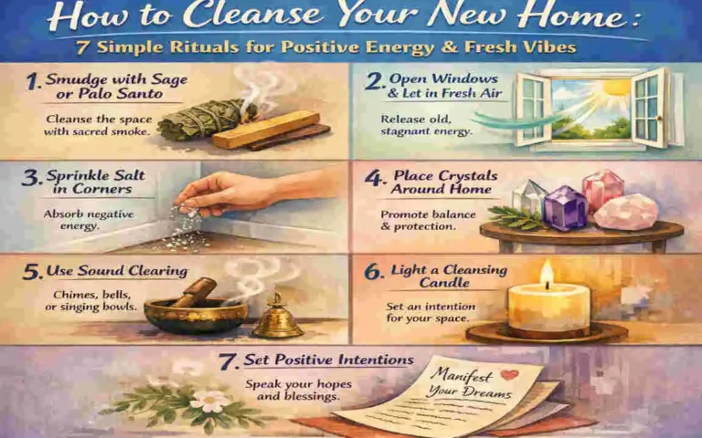 How to Cleanse Your New Home: 7 Simple Rituals for Positive Energy & Fresh Vibes