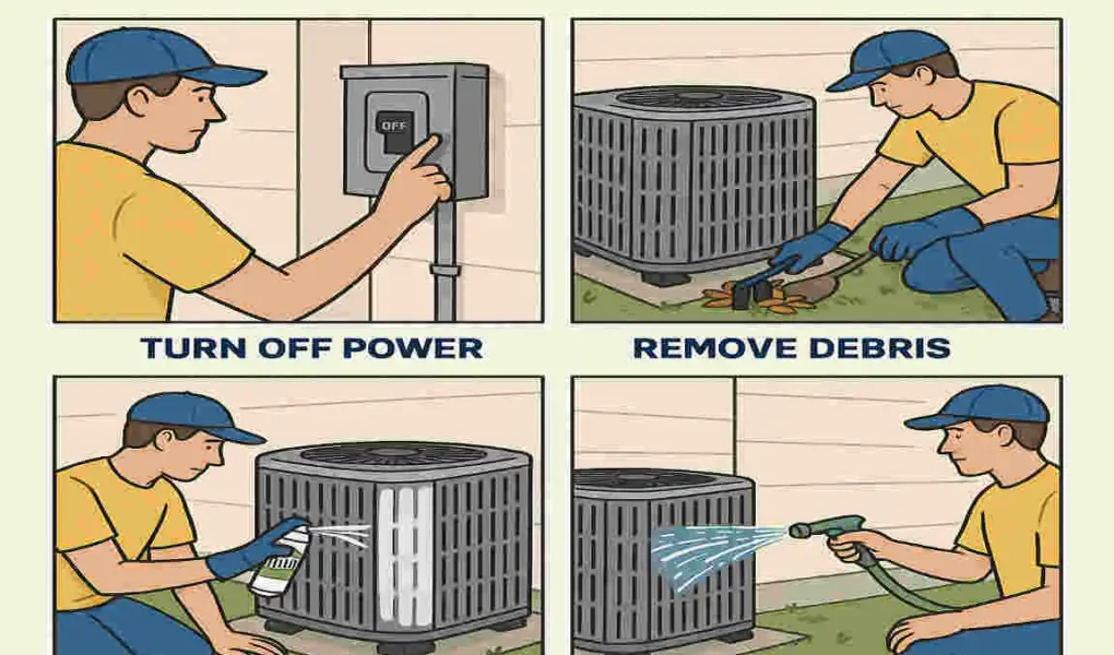 How to Clean Your AC Condenser for Better Cooling of House