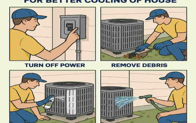 How to Clean Your AC Condenser for Better Cooling of House