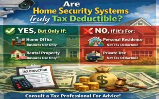 are home security systems tax deductible