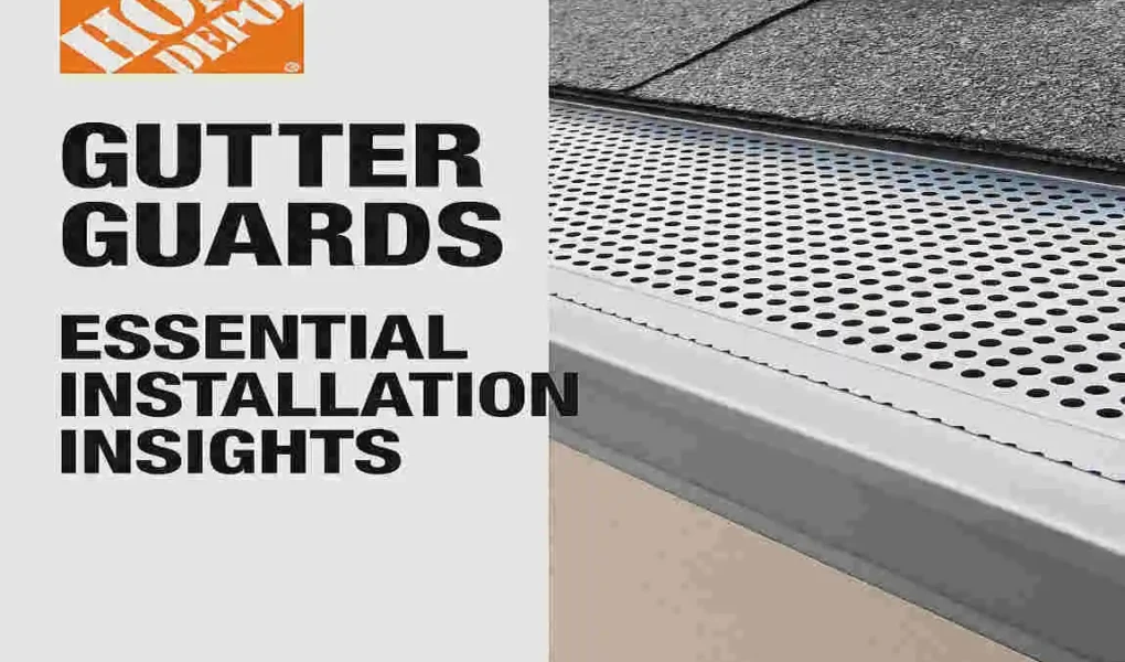 Home Depot and Gutter Guards: Essential Installation Insights