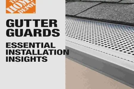 Home Depot and Gutter Guards: Essential Installation Insights