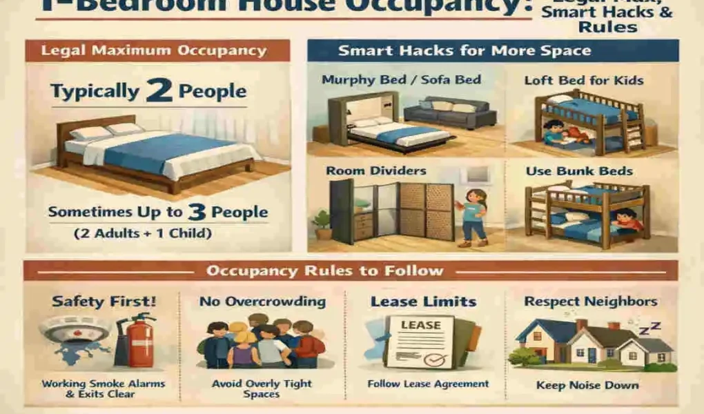 Living in a 1 Bedroom House: