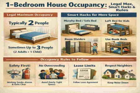 Living in a 1 Bedroom House: