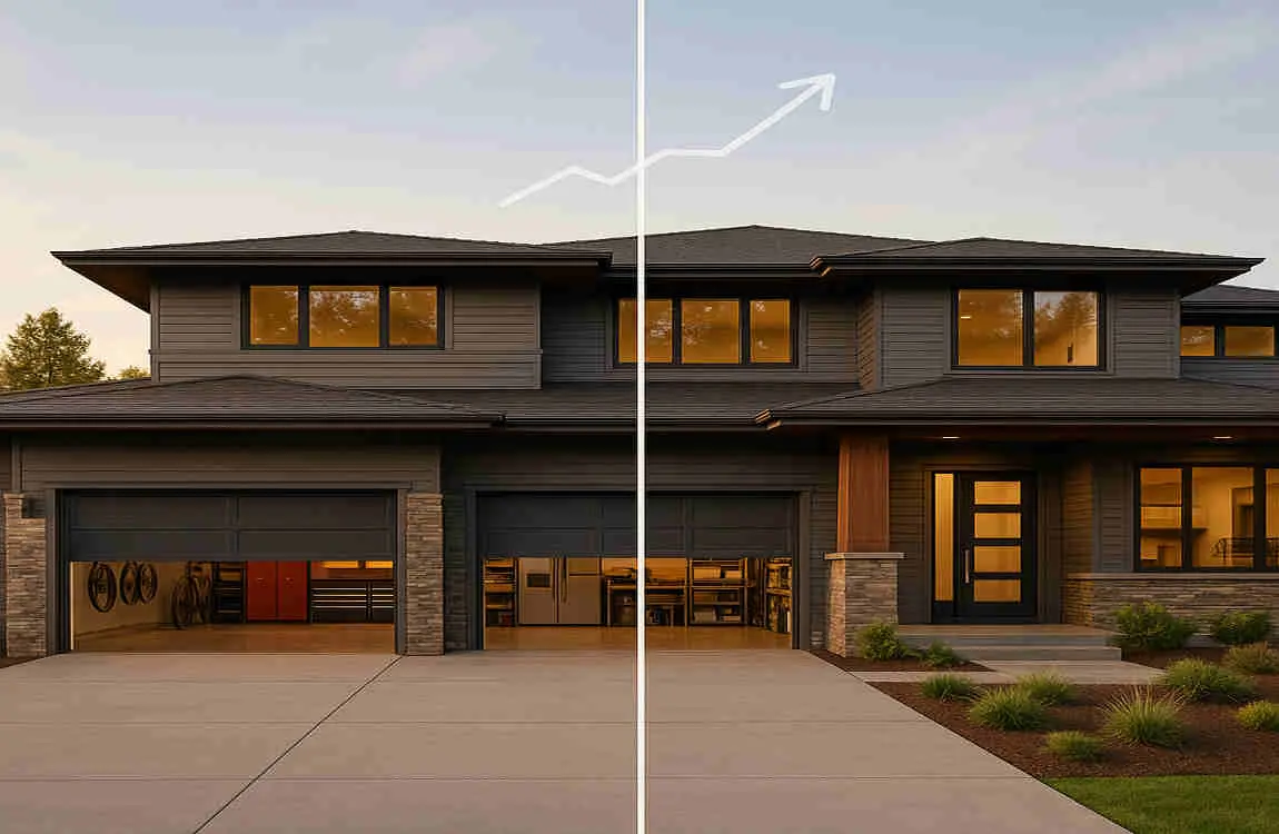How Many Square Feet Does a 3-Car Garage Add to Your House?