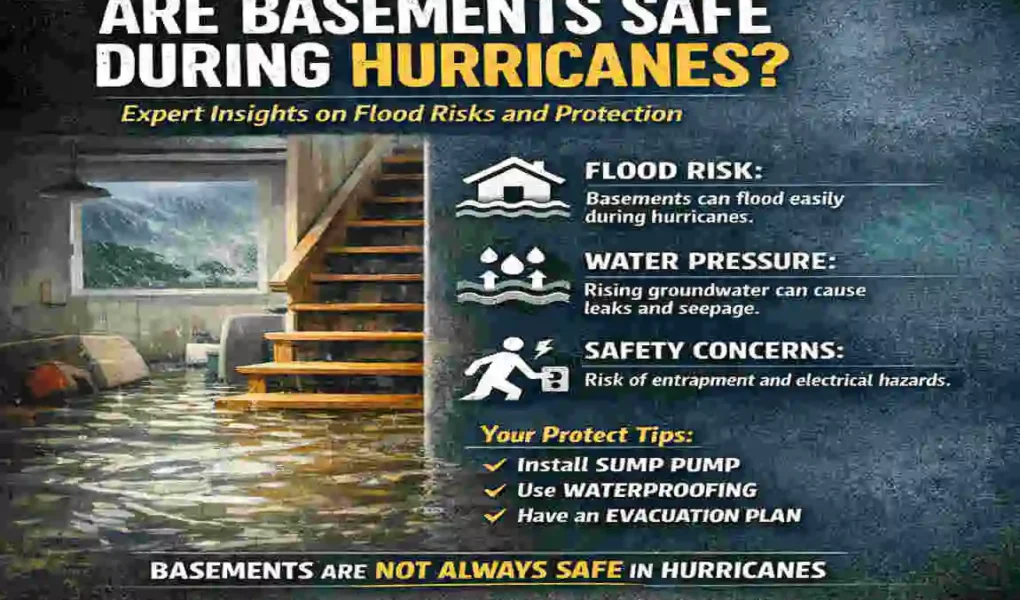 are basements safe during hurricanes