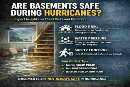 are basements safe during hurricanes