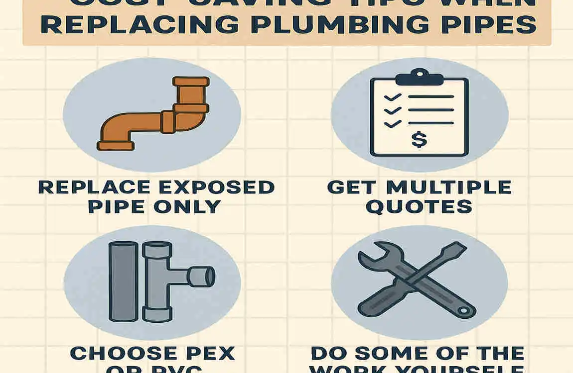 How Much to Replace House Plumbing Pipes?