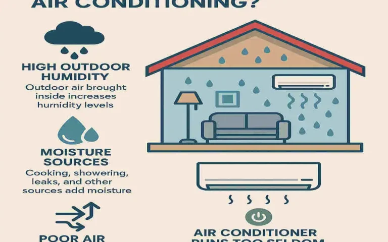 What Causes Dampness in Homes with Air Conditioning?