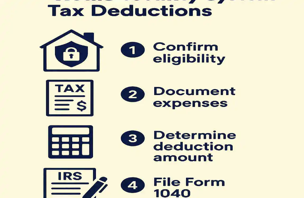 How to Determine If Home Security Systems Are Tax Deductible