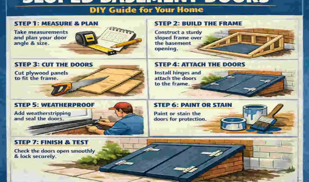 How to Build Sloped Basement Doors: DIY Guide for Your Home