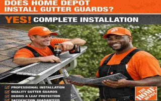 Home Depot and Gutter Guards