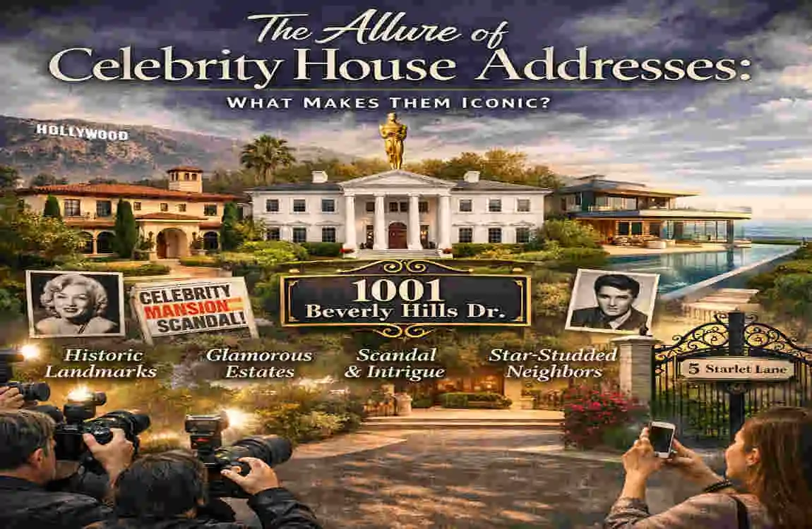 Celebrity House Addresses