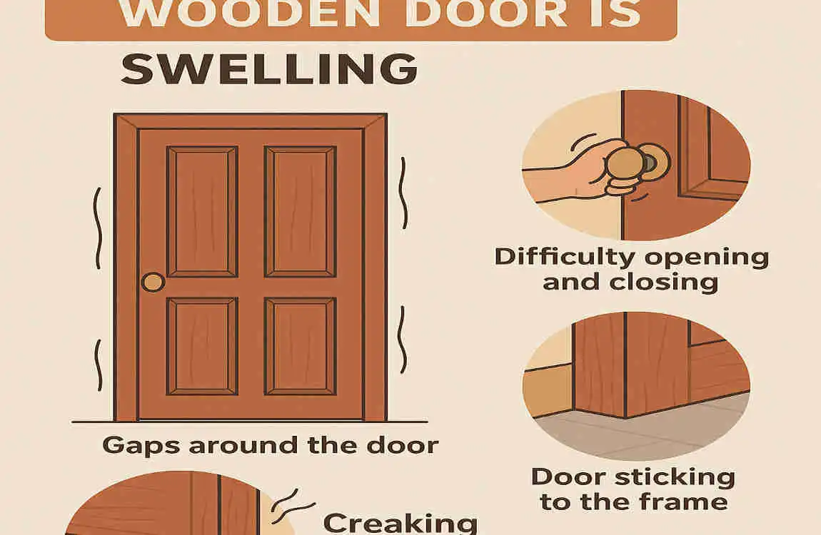 Why Do Wooden Doors Swell in Rainy Season? Tips for Your Home