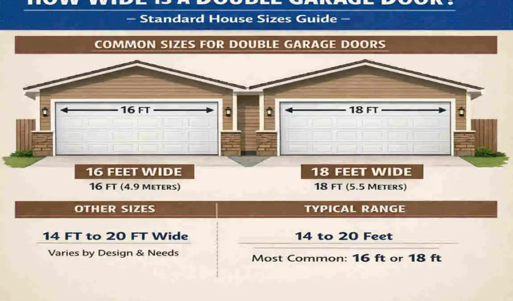 How Wide Is a Double Garage Door? Standard House Sizes Guide