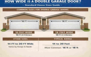 How Wide Is a Double Garage Door? Standard House Sizes Guide