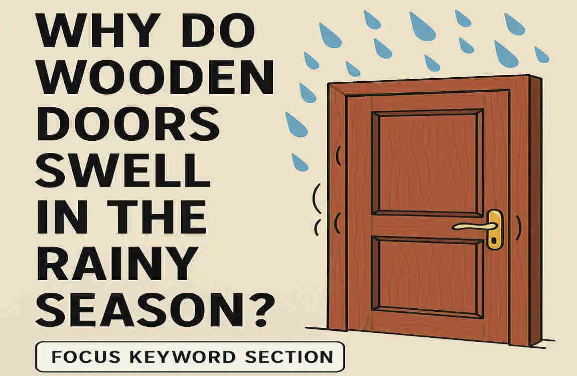 Why Do Wooden Doors Swell in Rainy Season? Tips for Your Home