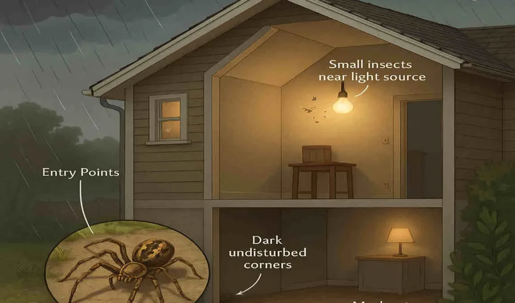 Understanding Why Spiders Seek Shelter Inside Your House