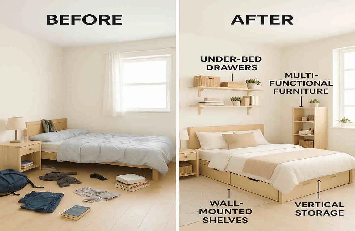 Perfect Bedroom Size in an 806 Sqft House: Space Tips