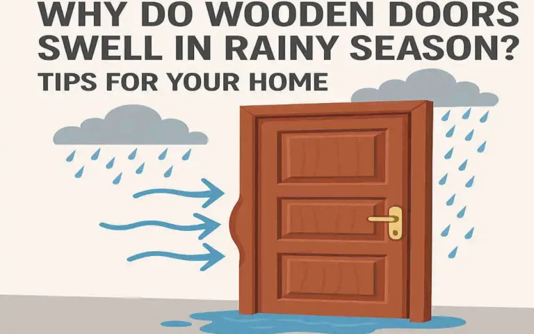 Why Do Wooden Doors Swell in Rainy Season? Tips for Your Home