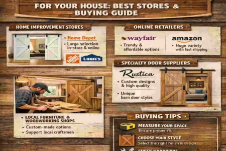 Where to Buy Bifold Barn Doors for Your Home