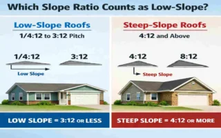 House Roofs: Which Slope Ratio Counts as Low-Slope?