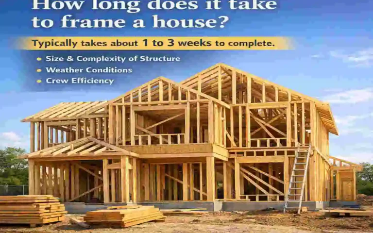 after framing how long to finish house