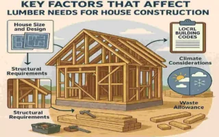 how much lumber is needed to build a house