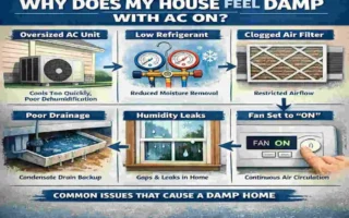 Why Does My House Feel Damp with AC On?