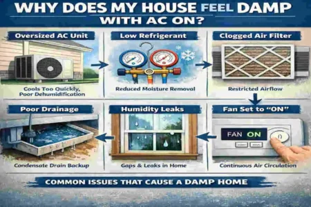 Why Does My House Feel Damp with AC On?