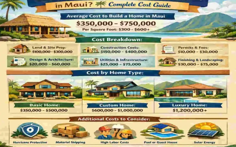How Much Does It Cost to Build a House in Maui ? Complete Cost Guide