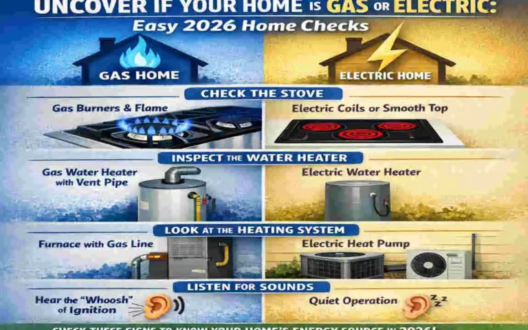 Uncover If Your Home is Gas or Electric: Easy Home Checks
