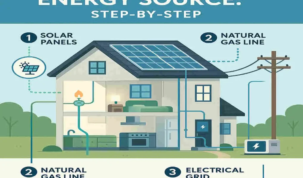 Understanding Your House's Energy Source: Step-by-Step