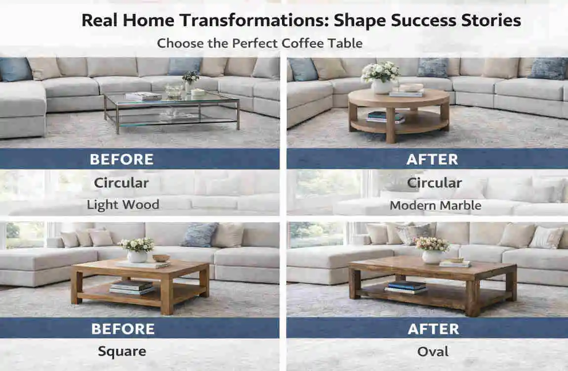 How to Choose the Perfect Coffee Table Shape for Your House