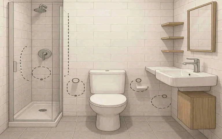 Best Spots to Place Toilet Paper Holder in Small House Bathrooms