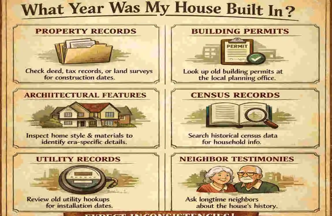 What Year Was My House Built In
