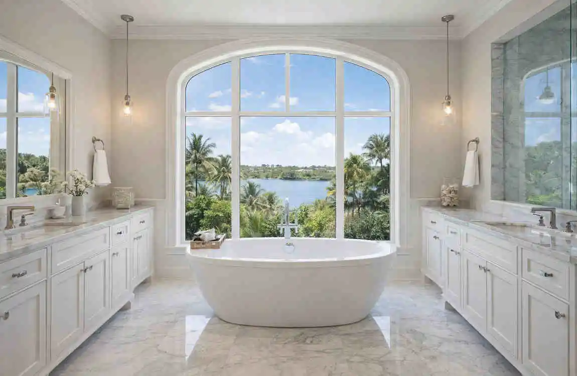 25 Stunning Bathroom Window Designs to Brighten Your Home