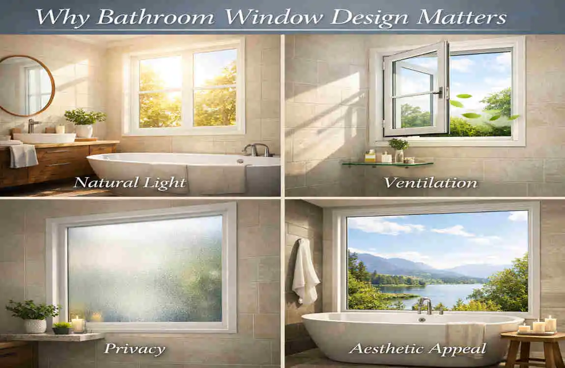 Bathroom Window Designs