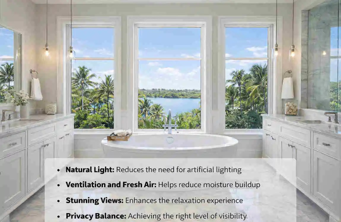 25 Stunning Bathroom Window Designs to Brighten Your Home