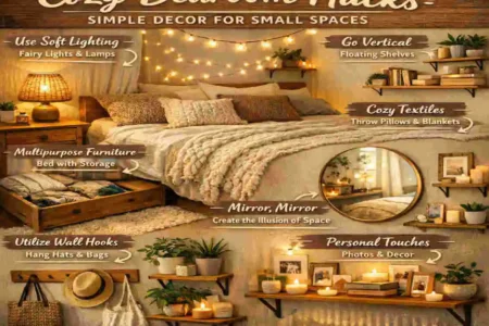 Cozy Bedroom Hacks: Simple Decor for Small Spaces