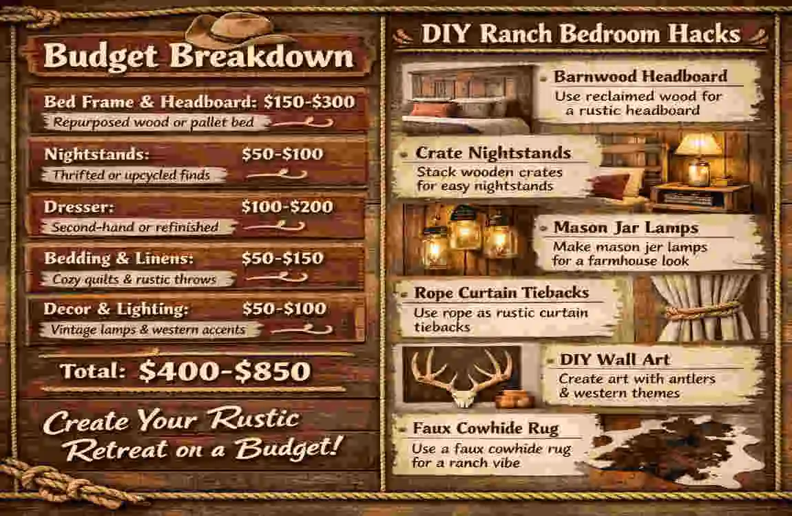 Rustic Ranch Style Bedroom Furniture