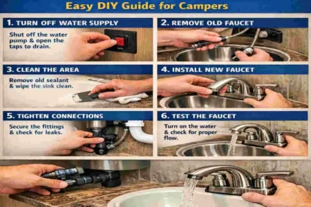 How to Replace RV House Bathroom Sink Faucet: Easy DIY Guide for Campers