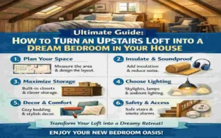 Ultimate Guide: How to Turn an Upstairs Loft into a Dream Bedroom in Your House