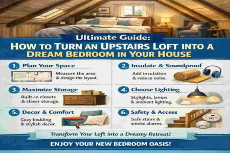 Ultimate Guide: How to Turn an Upstairs Loft into a Dream Bedroom in Your House