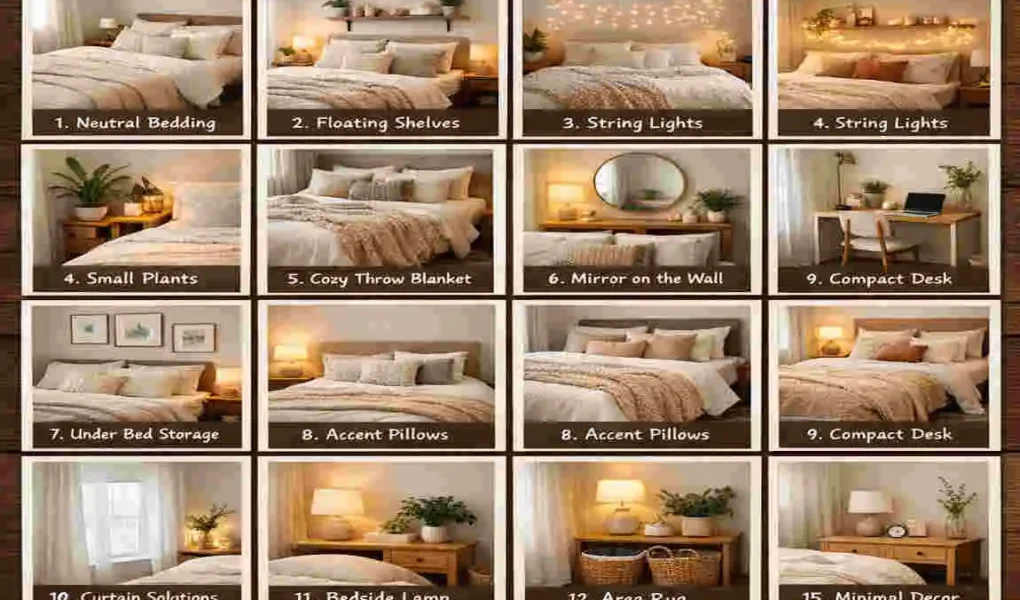 simple bedroom decorating ideas for small rooms