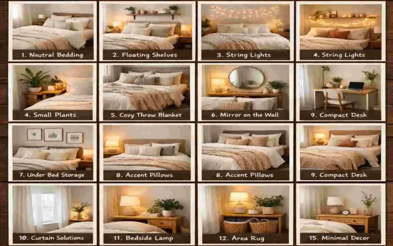 simple bedroom decorating ideas for small rooms