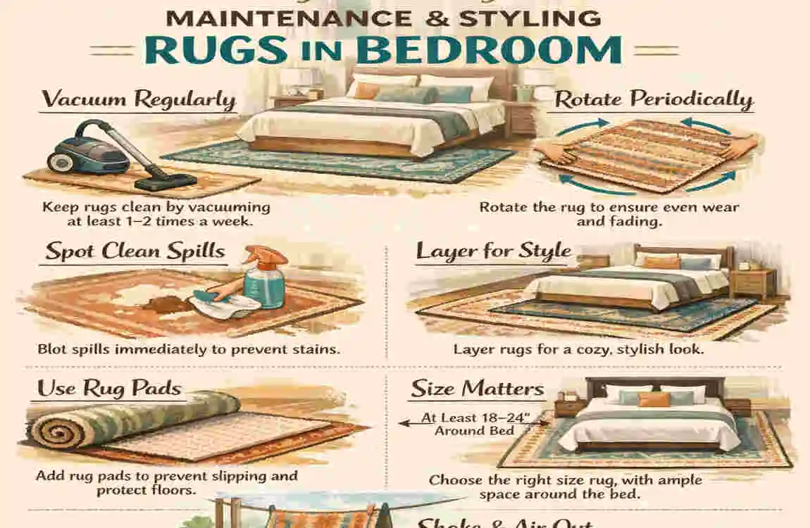 How to Place Rugs in Bedroom: 7 House-Friendly Layouts for Cozy, Stylish Floors