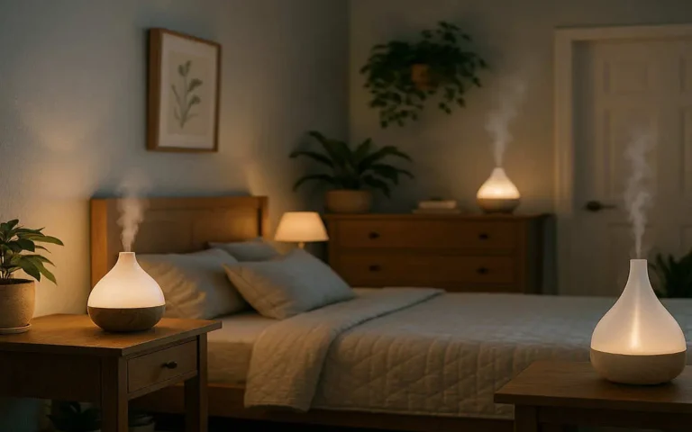 Best Spots to Place an Essential Oil Diffuser in Your Bedroom for a Healthy, Relaxing Home Environment