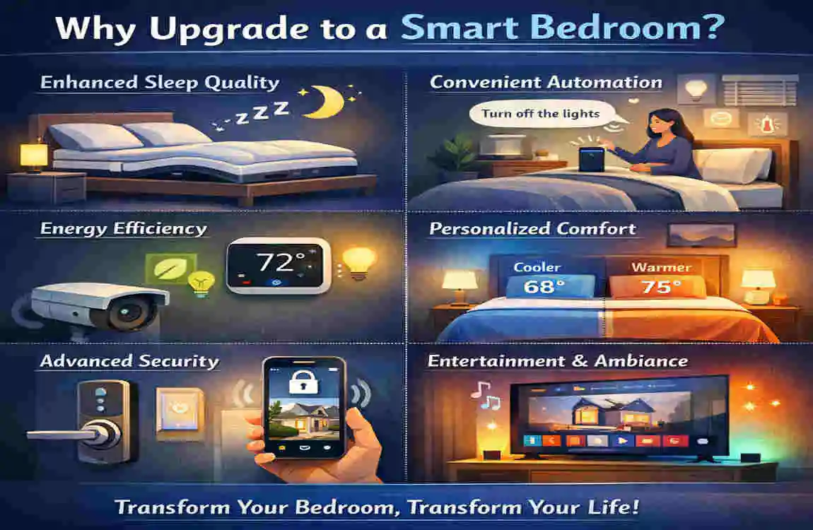 How to Make a Smart Bedroom in Your House: Transform Rest into Tech-Powered Bliss