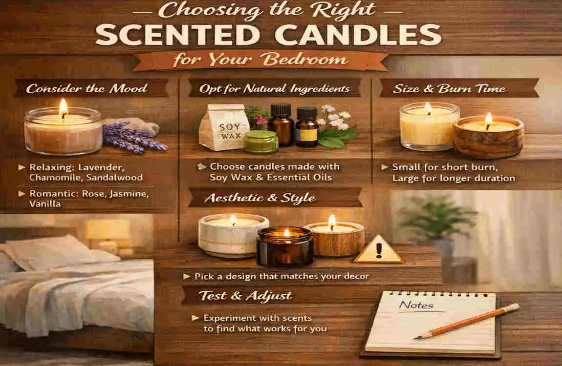 Best Bedroom Spots for Scented Candles: Cozy Home Glow Guide